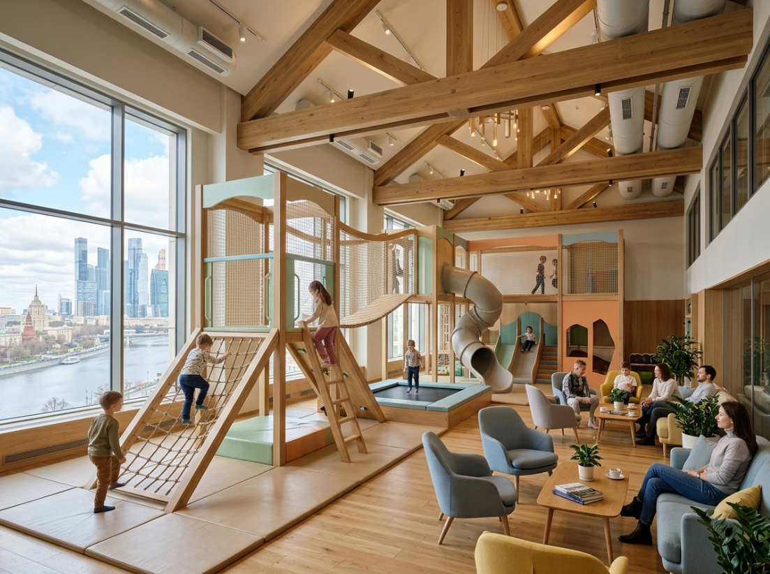 Indoor vs outdoor: почему крытое детское пространство в ЖК окупает себя в первый год продаж